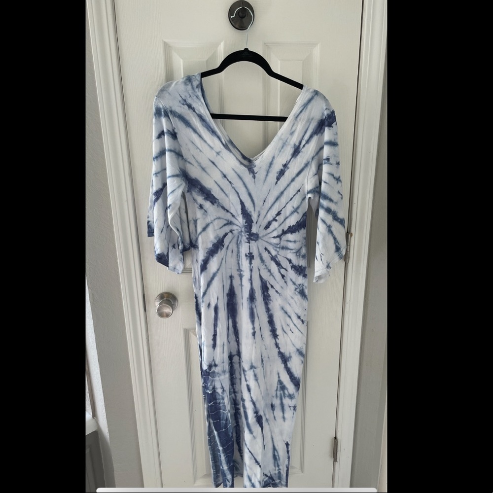 Zara Tie Dye Midi Dress